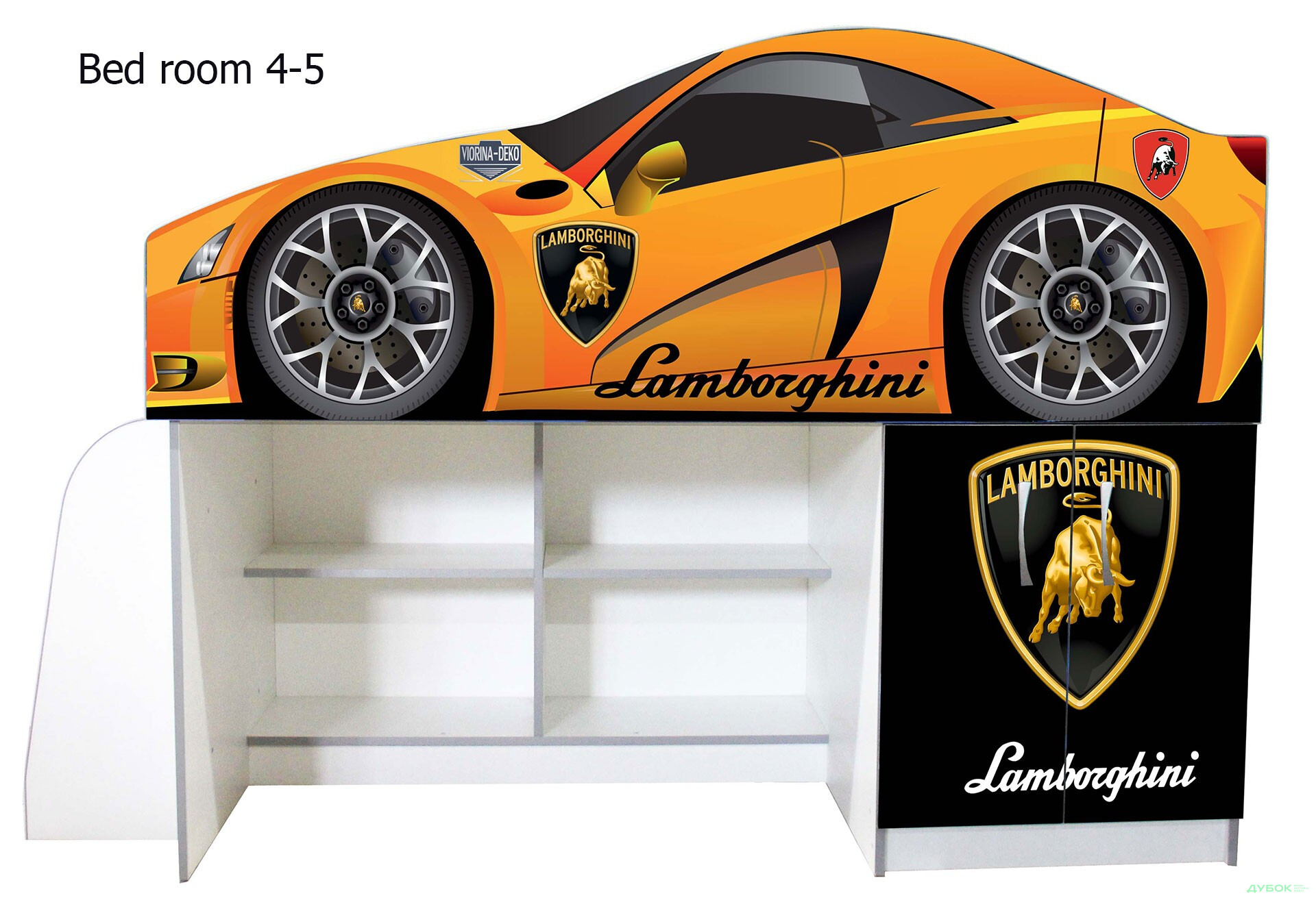 Кровать-комната 4 (80х170) Виорина Деко - Изображение 7 Изображение 7 - Кровать-комната 4 (80х170) Виорина Деко