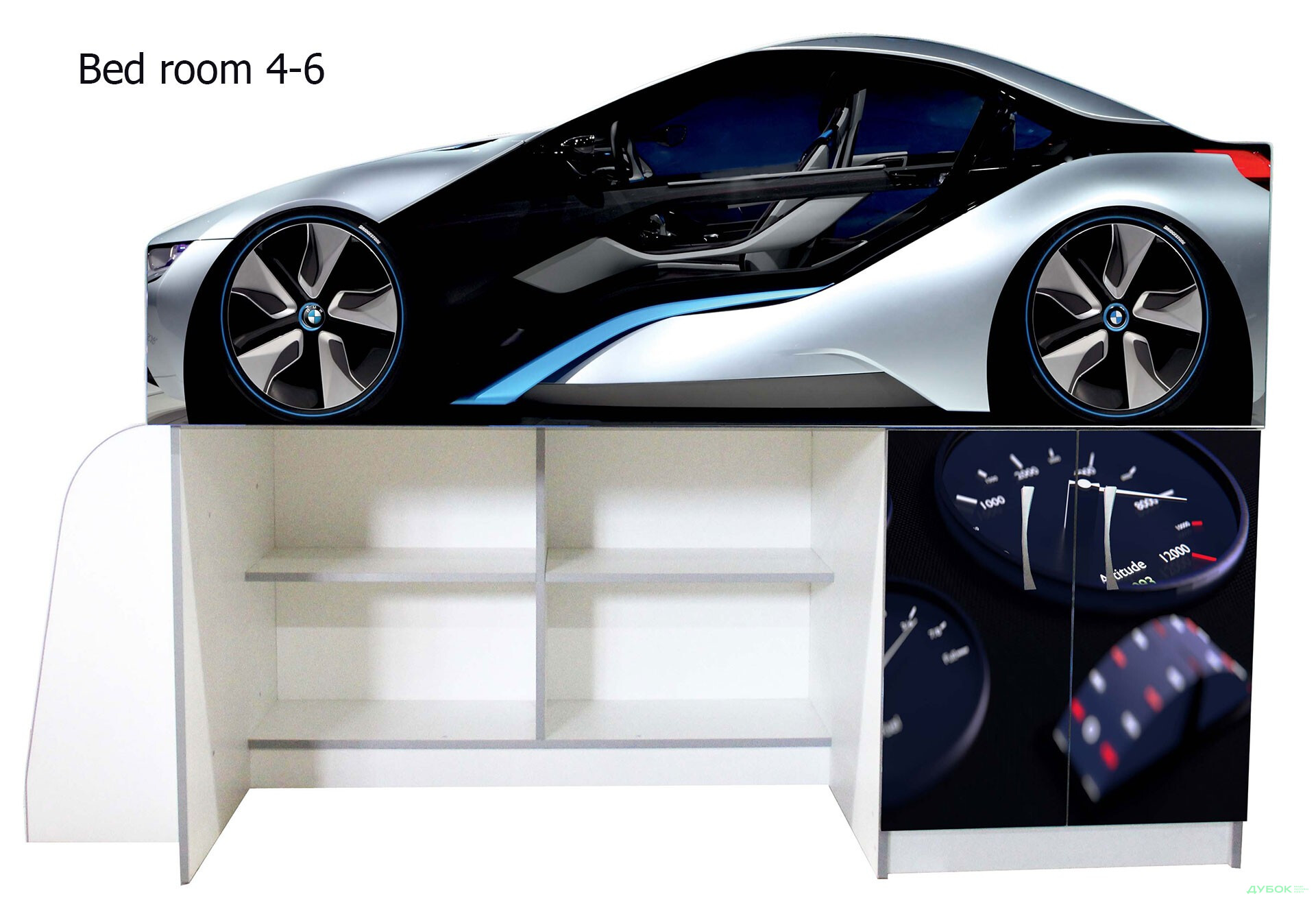 Изображение 8 - Кровать-комната 4 (80х170) Виорина Деко