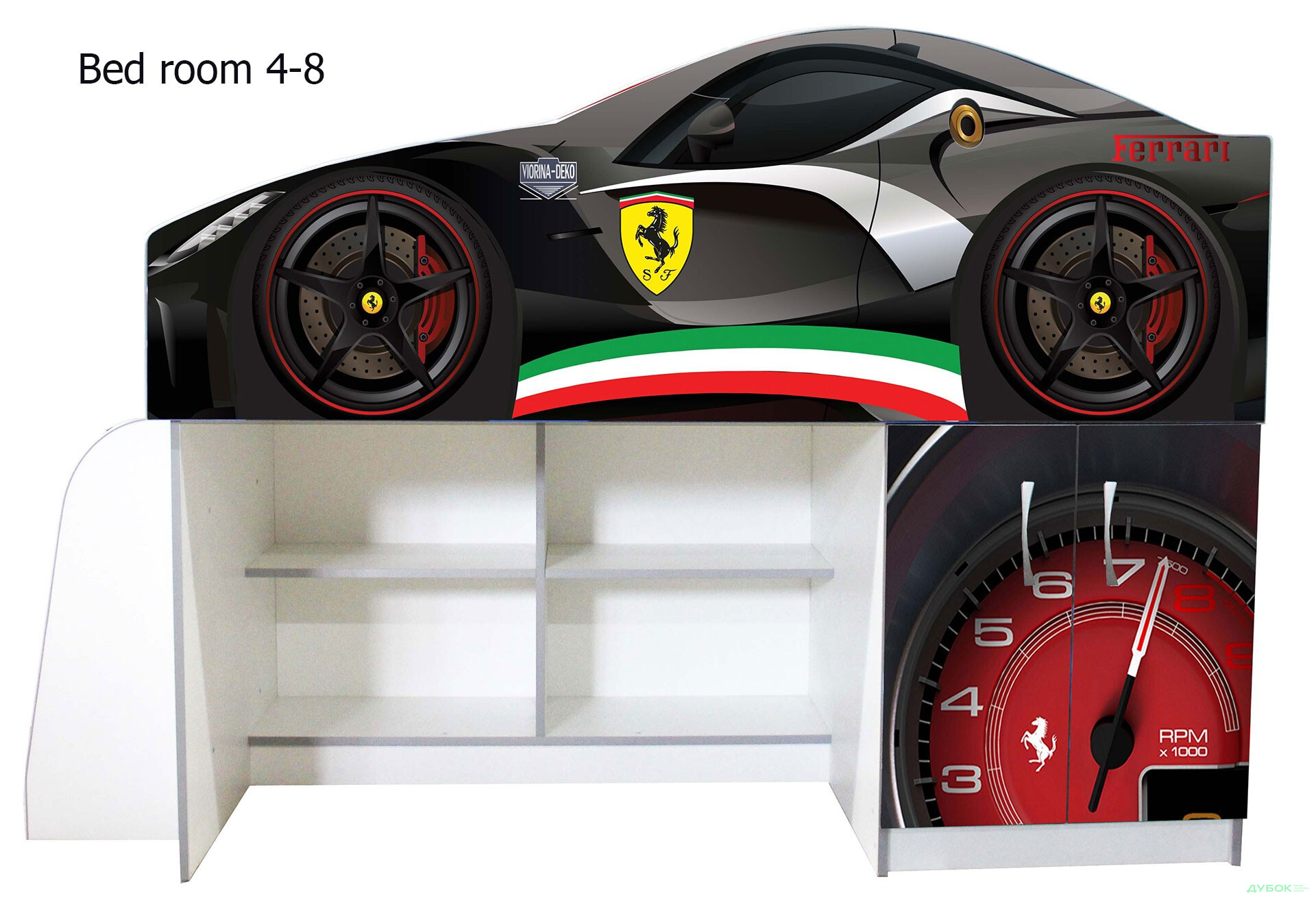 Кровать-комната 4 (80х170) Виорина Деко - Изображение 10 Изображение 10 - Кровать-комната 4 (80х170) Виорина Деко