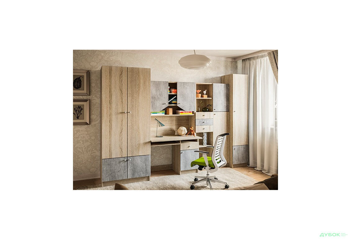 Дитяча SALE Юніор світлий (дуб сонома/бетон) Світ Меблів