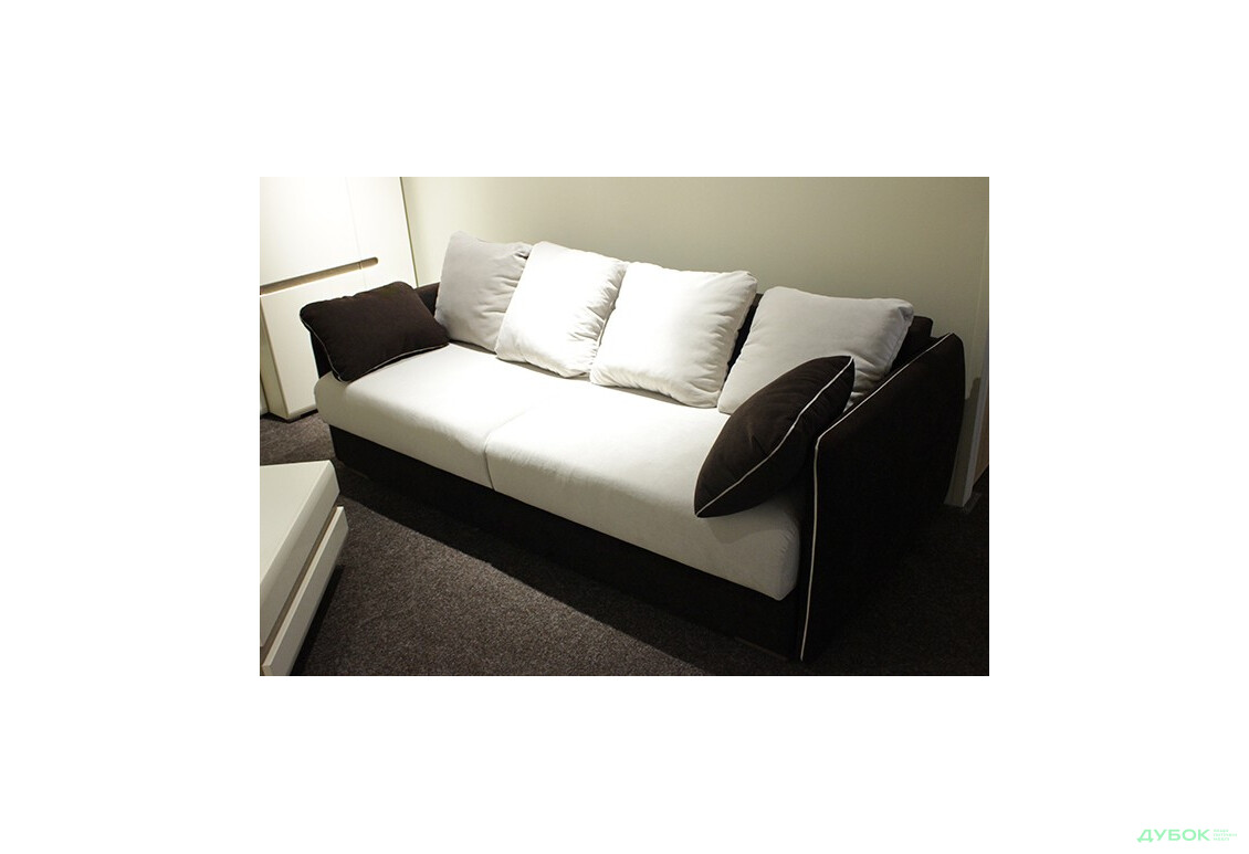 Диван Сафір-3 SALE Диван Ева + подушки великі холлофайб.4шт, декоративні 2шт. Виставковий Dizi