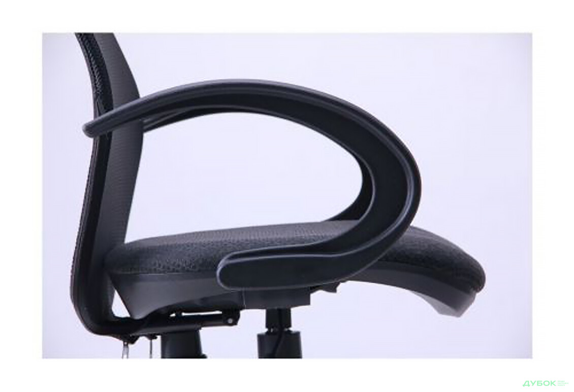 Фото 5 - Кресло Oxi/АМФ-5 сиденье Квадро-02/спинка Сетка черная АМФ