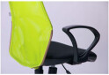 Фото 6 - Кресло Oxi/АМФ-4 сиденье Сетка черная/спинка Сетка лайм, арт.261129 АМФ