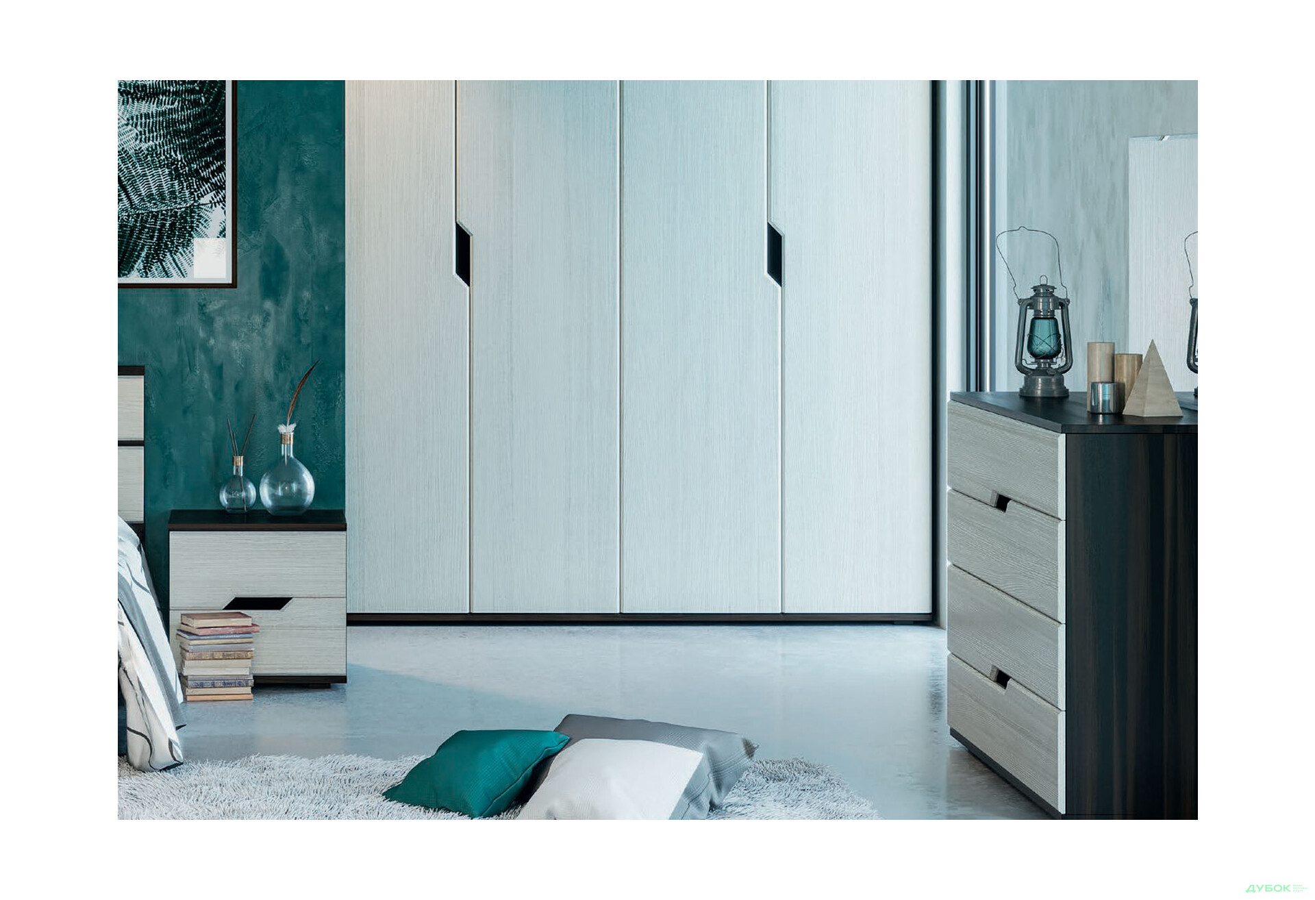 Модульная спальня Мария Svit Mebliv - Изображение 2 Изображение 2 - Модульная спальня Мария Svit Mebliv