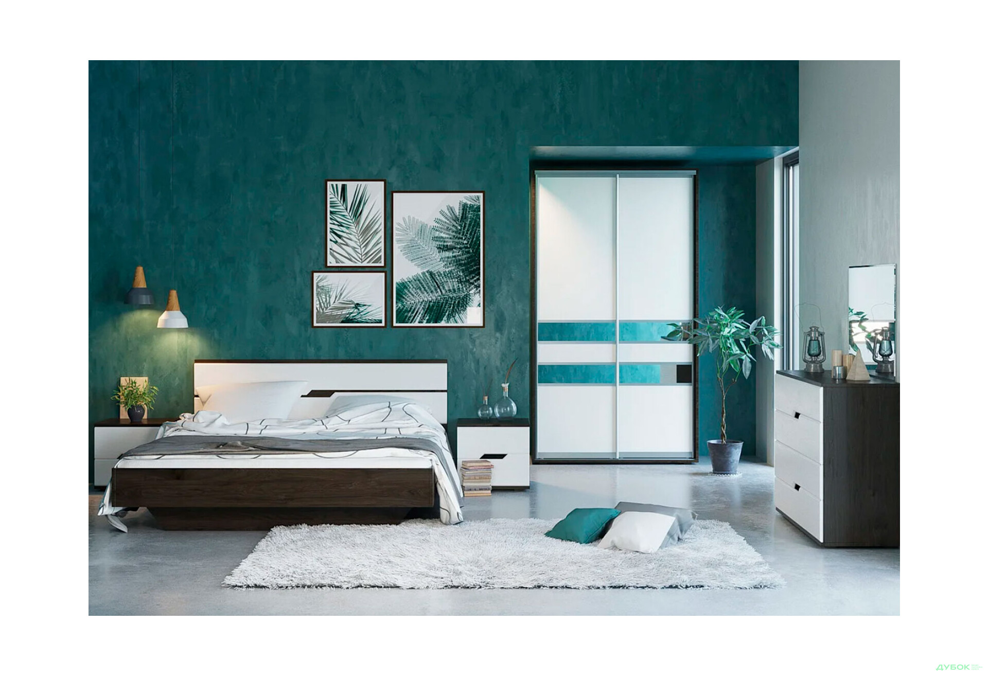 Модульная спальня Мария Svit Mebliv - Изображение 4 Изображение 4 - Модульная спальня Мария Svit Mebliv