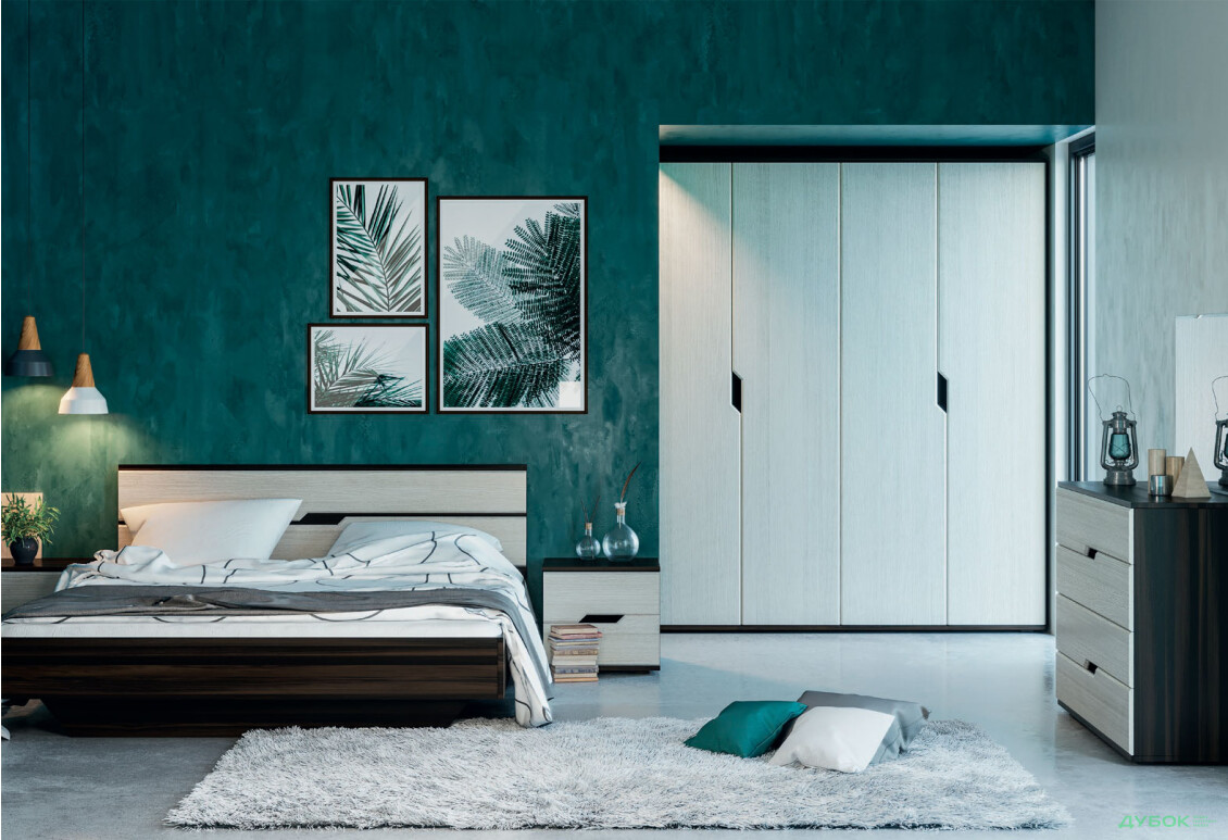 Модульная спальня Мария Svit Mebliv - Изображение 1 Изображение 1 - Модульная спальня Мария Svit Mebliv