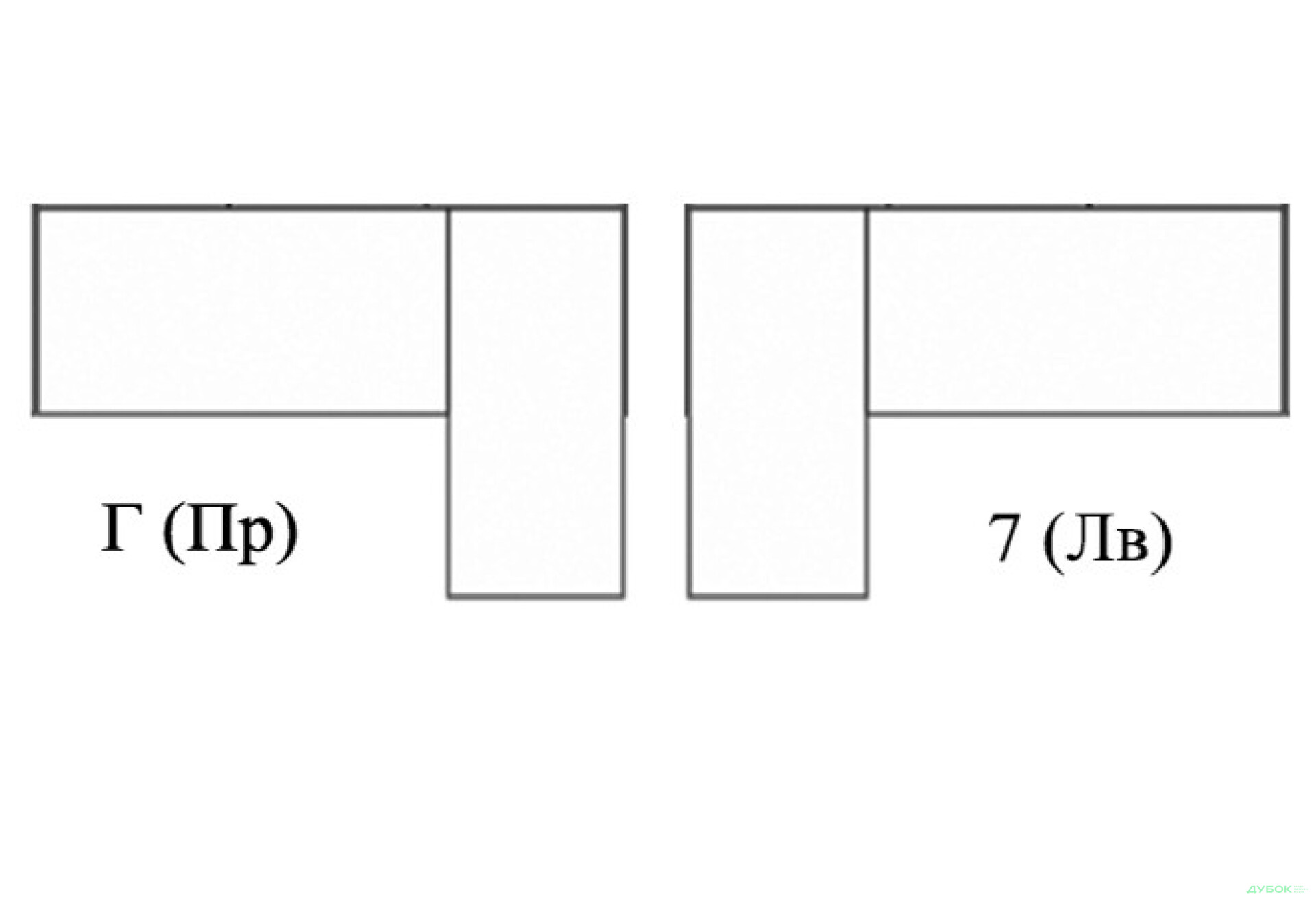 Фото 2 - Елемент №2 кут.кушетка (Ш 1.20м) кроковий механізм Модульна система-конструктор Бенджамін Dizi