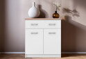 Комод VMV holding Топ-мікс 2-дверний з шухлядою 80 см Білий - Зображення 2 Зображення 2 - Комод VMV holding Топ-мікс 2-дверний з шухлядою 80 см Білий