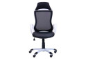 Фото 3 - Кресло Viper белый, сиденье Неаполь N-20/спинка Сетка черная, арт.261756 АМФ