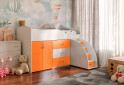 Фото 9 - Кровать-горка Виорина Деко 5 80х180 см с ящиками, лестницами и шкафом