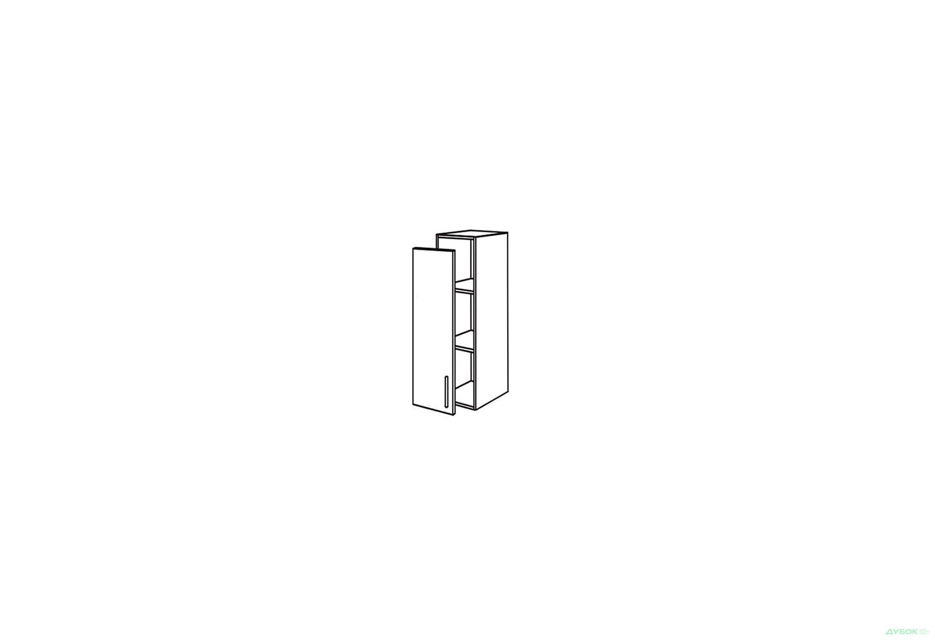 В41 Полиці + фасад петлі 200х920 Марго Люкс VIP-master - Зображення 1 Зображення 1 - В41 Полиці + фасад петлі 200х920 Марго Люкс VIP-master