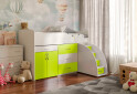 Фото 30 - Кровать-горка Виорина Деко 5 80х180 см с ящиками, лестницами и столом