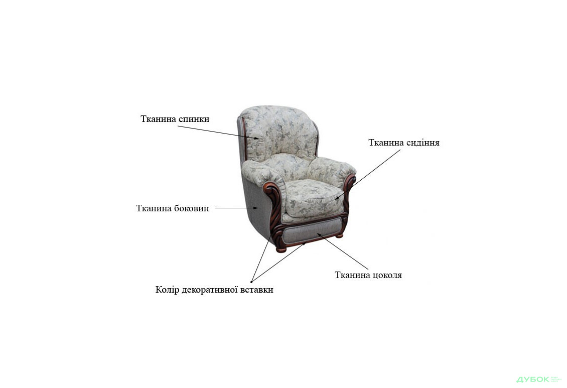 Фото 3 - Кресло нераскладное Плай Виком