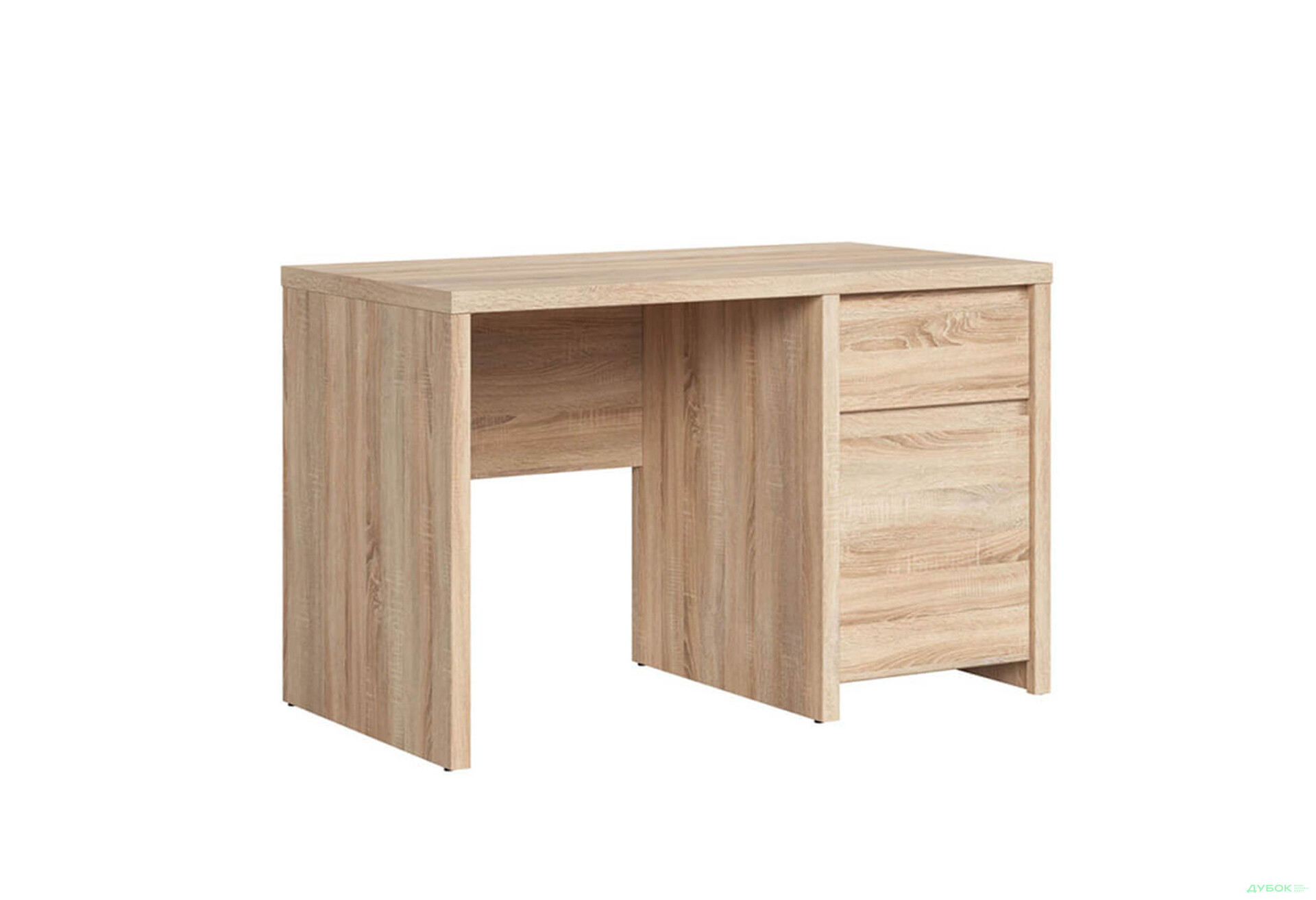 Стол компьютерный ВМК Каспиан 120x65 см с тумбой, ящиком та полкой - Изображение 1 Изображение 1 - Стол компьютерный ВМК Каспиан 120x65 см с тумбой, ящиком та полкой