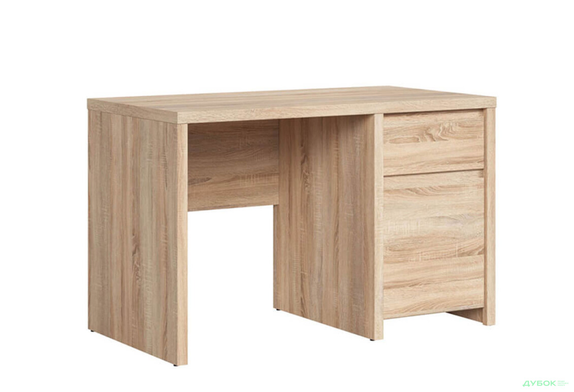 Стол компьютерный ВМК Каспиан 120x65 см с тумбой, ящиком та полкой - Изображение 1 Изображение 1 - Стол компьютерный ВМК Каспиан 120x65 см с тумбой, ящиком та полкой