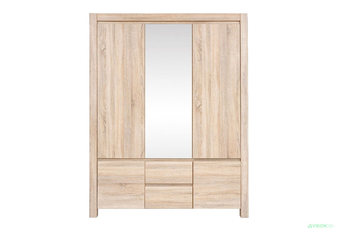 Шафа ВМК Каспіан 5-дверна з 2 шухлядами 154 см - Зображення 1 Зображення 1 - Шафа ВМК Каспіан 5-дверна з 2 шухлядами 154 см