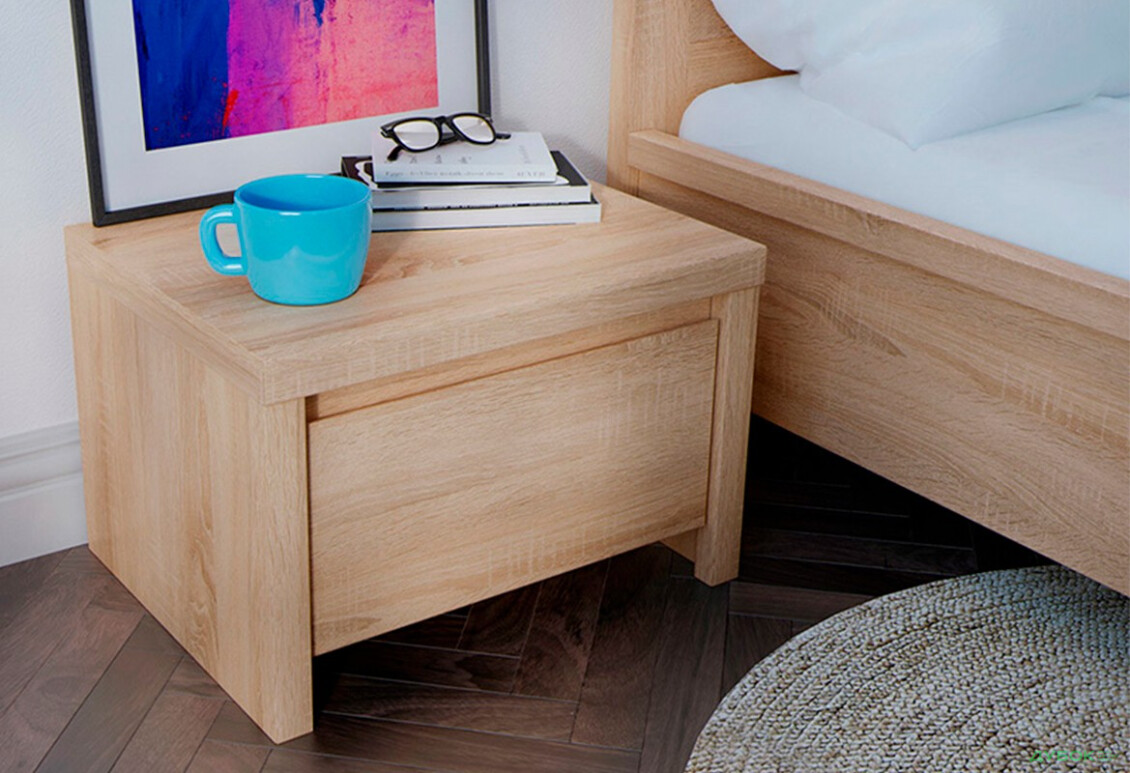 Зображення 5 - Тумба приліжкова ВМК Каспіан з шухлядою 51 см