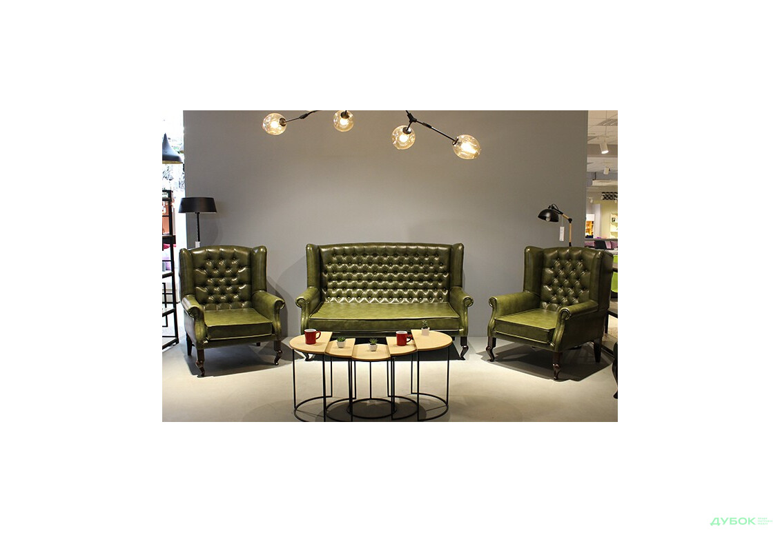 Диван Камінний + 2 Крісла ексклюзив PrestoMobili