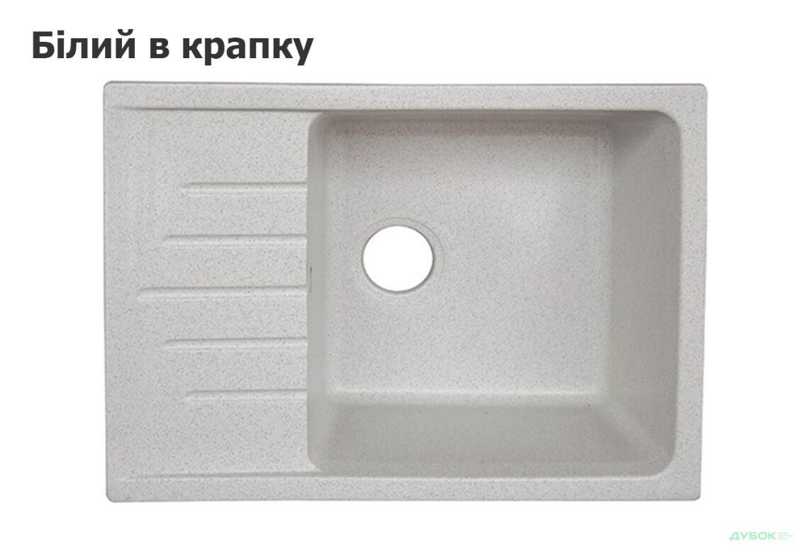 Изображение 6 - Мойка 6550, врезная гранитная (без отверстия под смеситель) Платинум
