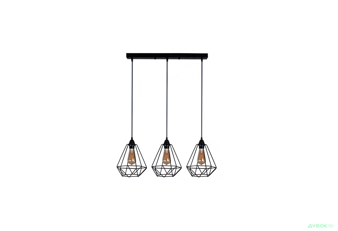Люстра S 3L Diamond Black Melbi
