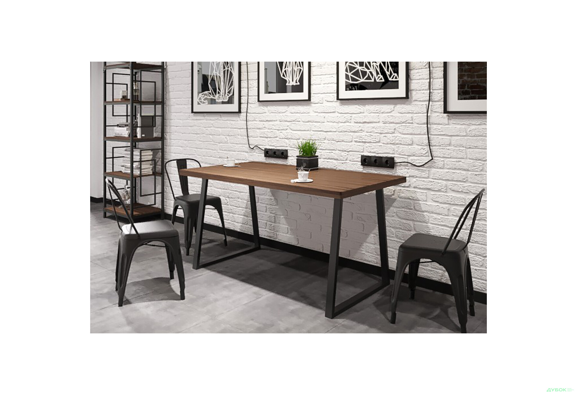 Изображение 4 - Обеденный стол Бинго Оверлайт 745/1200/750 Металл-Дизайн