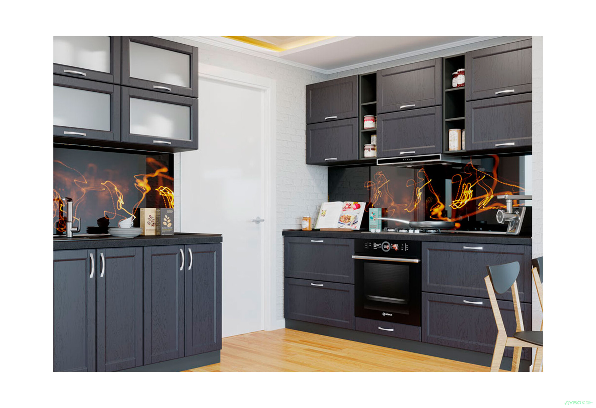 Кухня Квадро железо