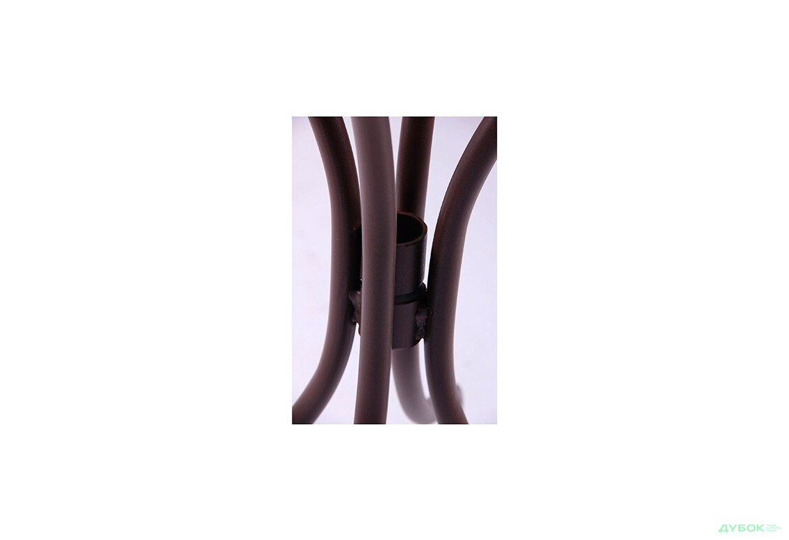 Фото 7 - Стіл Сорбонна hy-t042 сталь сітка тканна какао 8031, арт.516021 Колекція Рів'єра AMF