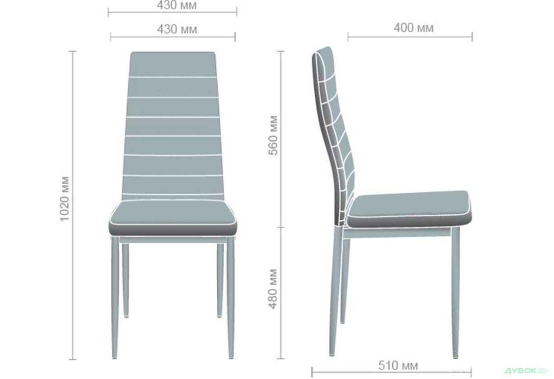 Стул Сицилия Кремовый, арт.521447 АМФ - Изображение 7 Изображение 7 - Стул Сицилия Кремовый, арт.521447 АМФ