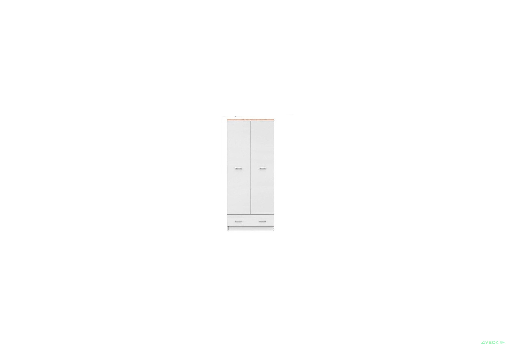 Зображення 1 - SALE Шафа SZF 2D1S_80 Виставковий Топ-мікс Білий / Дуб сонома VMV holding