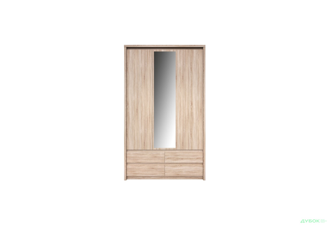 Шкаф 3d4s (с дзеркалом) Выставочный Нортон ВМВ Холдинг