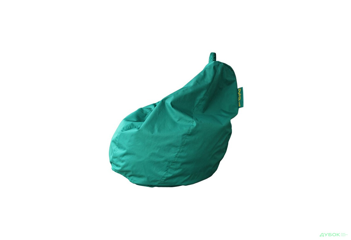 Фото 3 - Кресло-груша зеленая 115х85 с логотипом Выставочное Flybag
