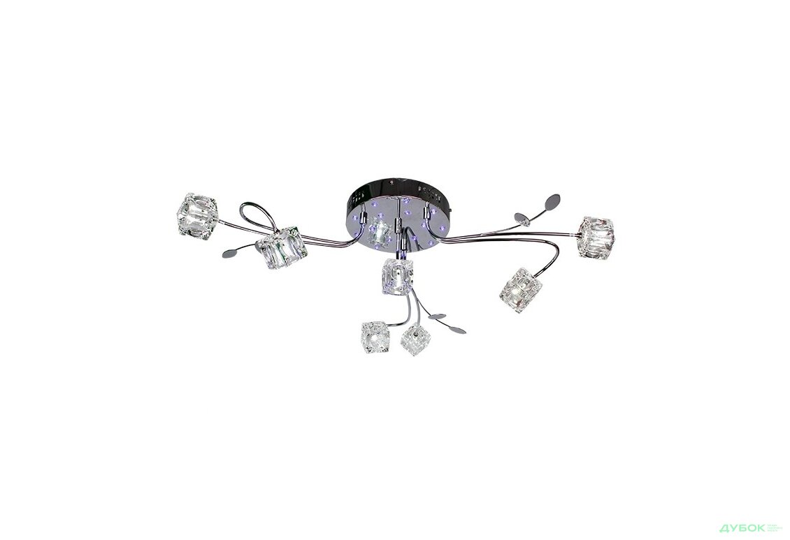 SALE Люстра 8114/7 CR Led G4 Без пульта Виставкова