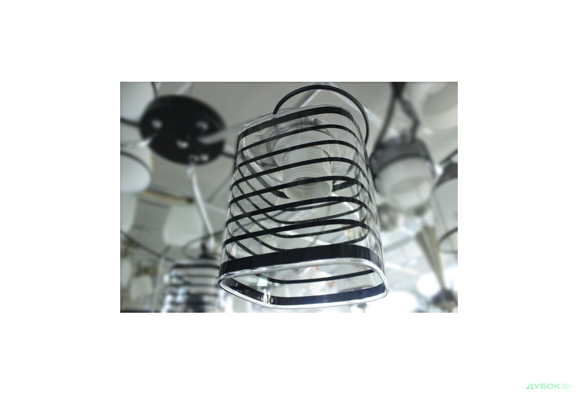 Изображение 2 - Люстра 06-6683/3 CR+BK+BK Нумина