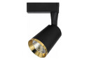 Фото 1 - Трековый LED светильник AL111 COB 10W 850LM 4000K IP40 черный+золото Ферон