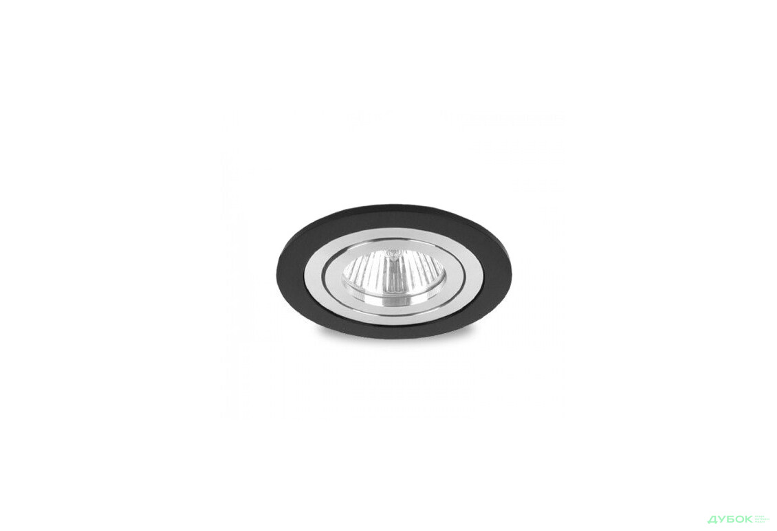 Точечный светильник DL6110 MR16 черный, круг G5.3 Ферон