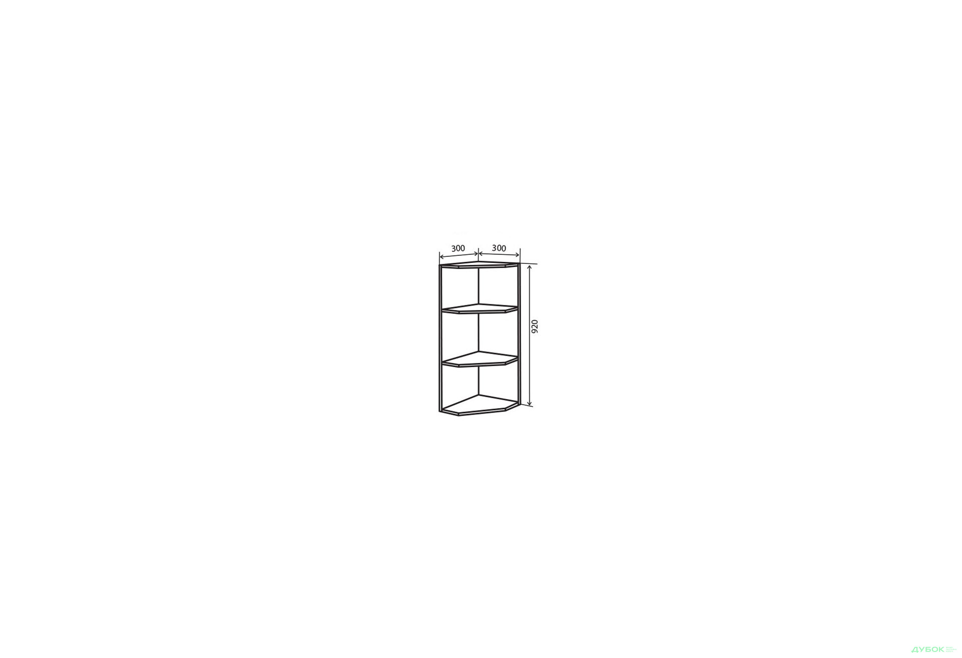 Изображение 1 - В55 Полки угловые 92 Верона Люкс Вип-Мастер