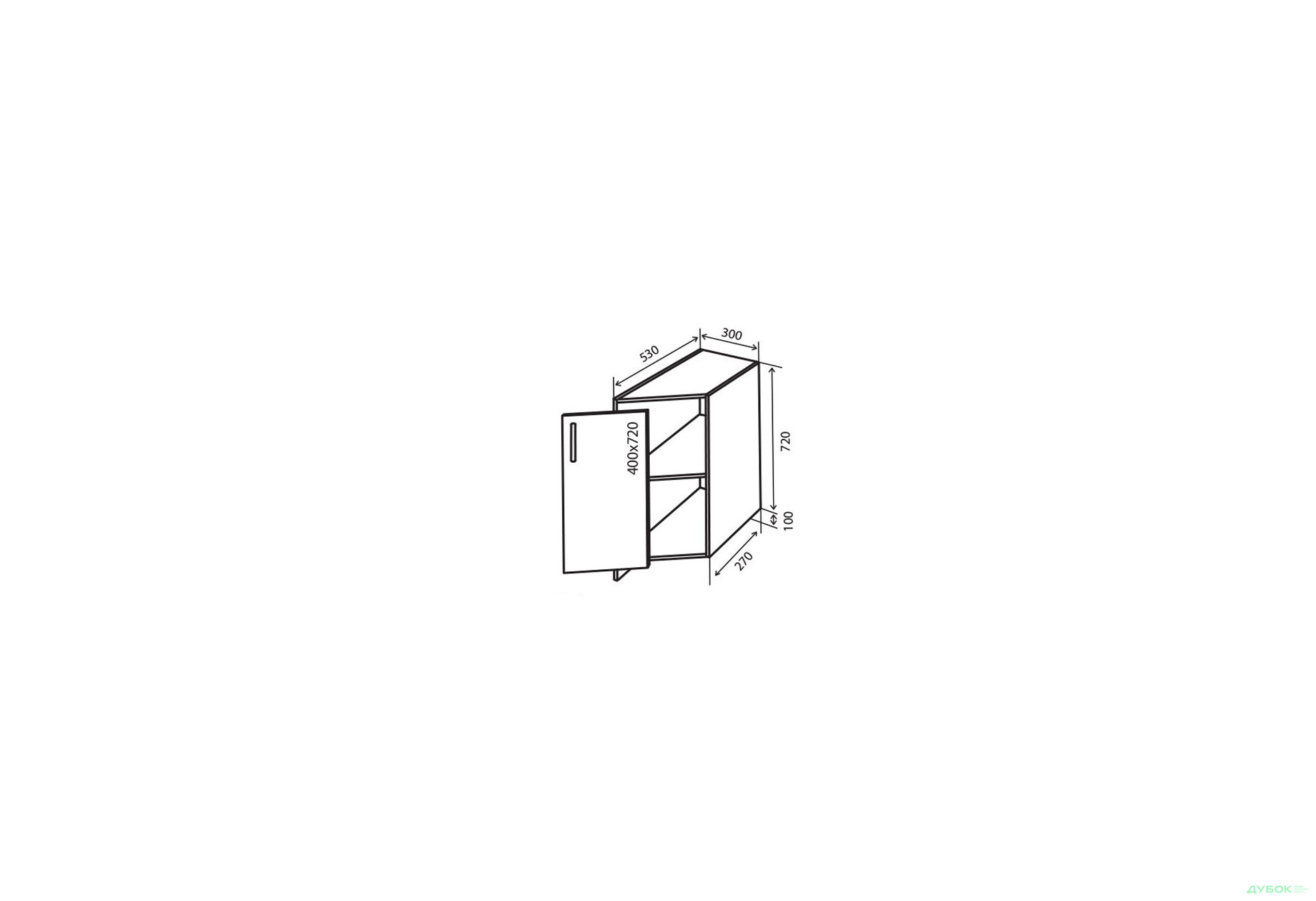 Изображение 1 - Н37 Тумба окончание Верона Люкс Вип-Мастер