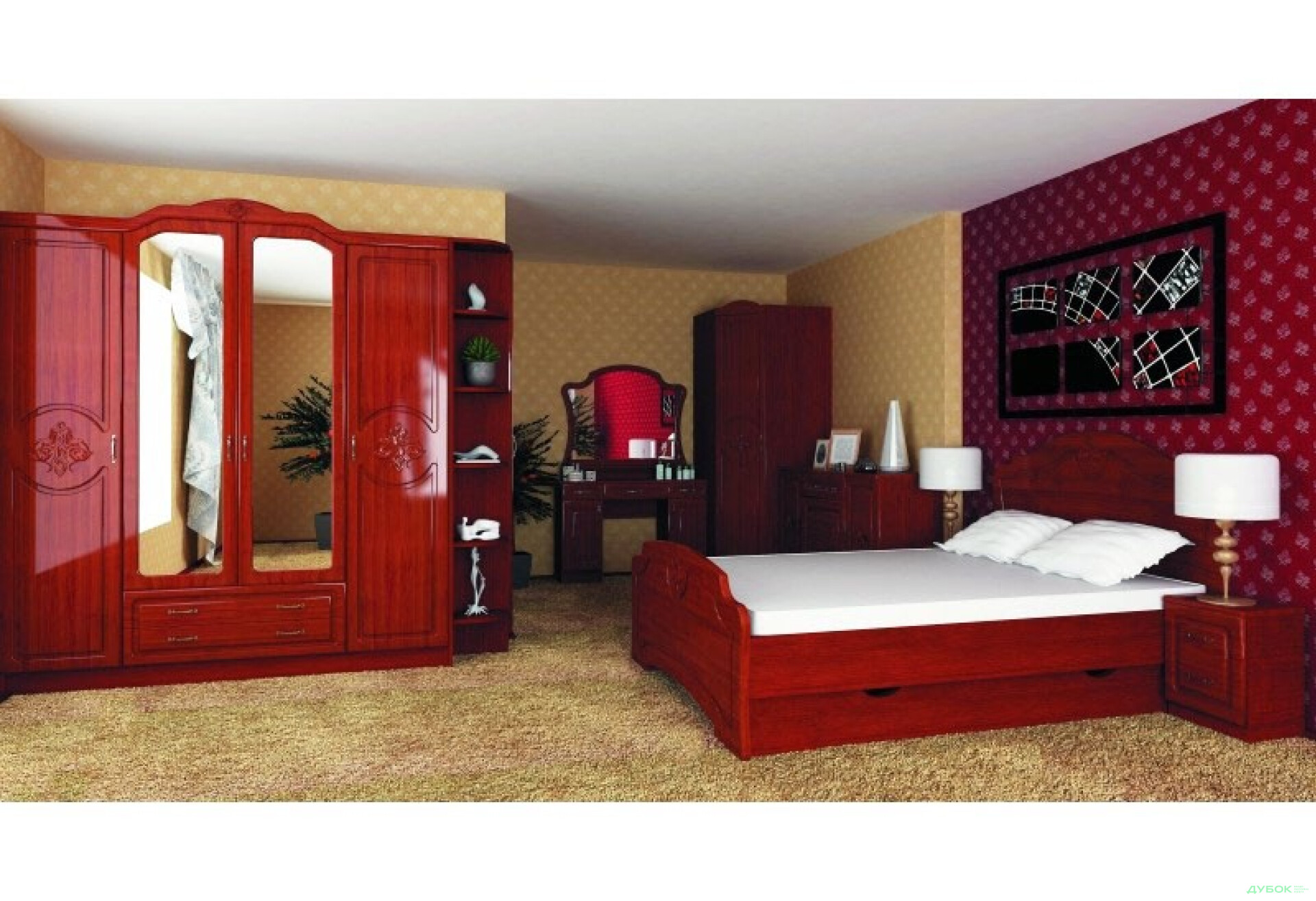Фото 2 - Модульная спальня Вероника Сокме