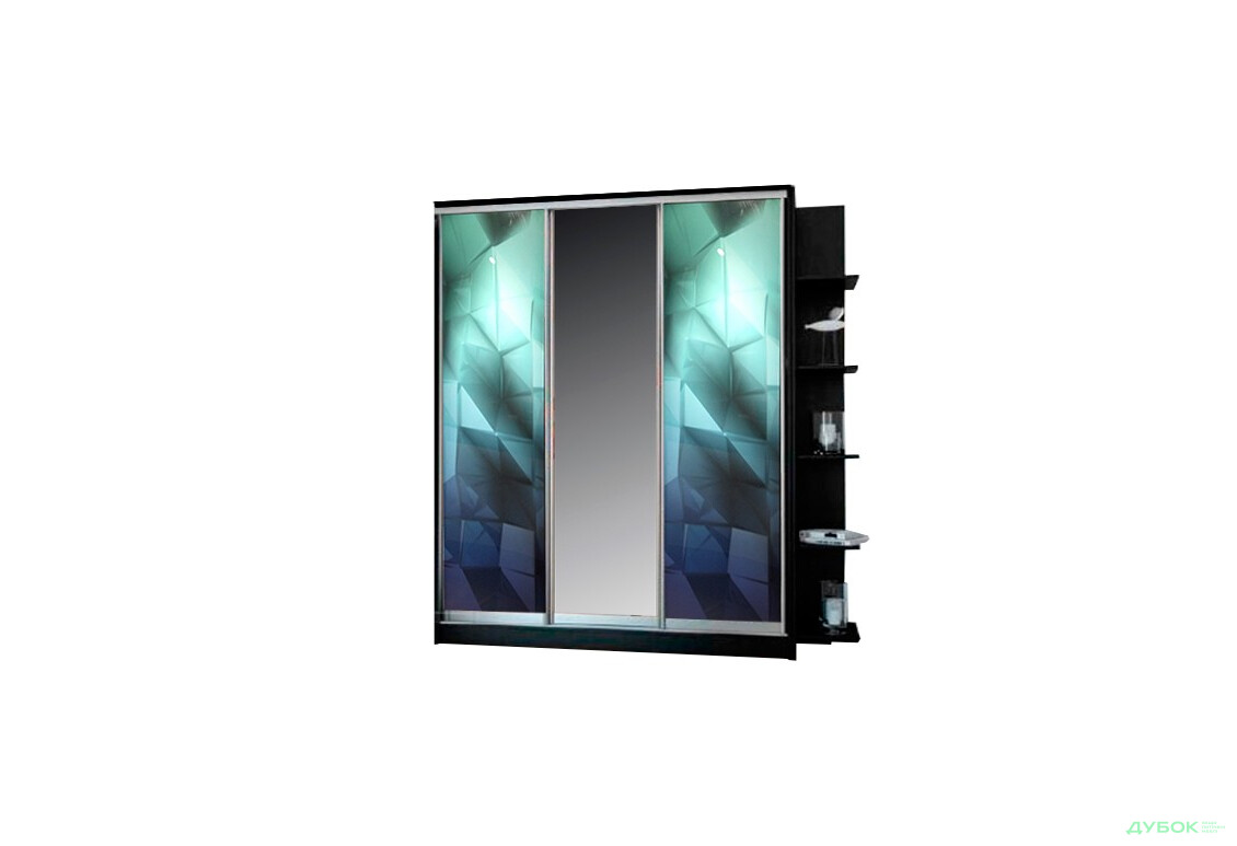 Шкаф-купе 3D (Lux VG) Выставочный Шкаф-купе 3D 2000 Мебель Стар