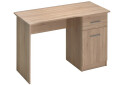 Зображення 1 - Стіл письмовий VMV holding Джой 120x55 см з тумбою і шухлядою, дуб сонома/білий