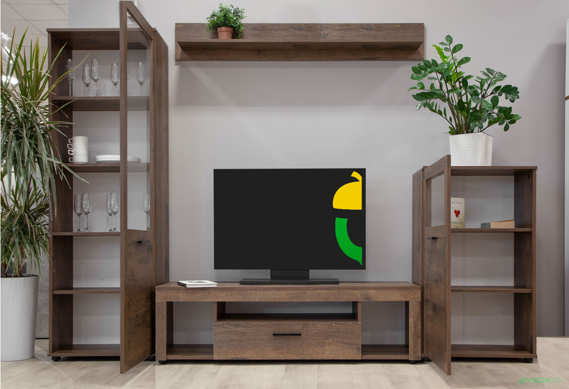 Комплект стінка з вітринами Світ Меблів Остін-1 260 см - Зображення 4 Зображення 4 - Комплект стінка з вітринами Світ Меблів Остін-1 260 см