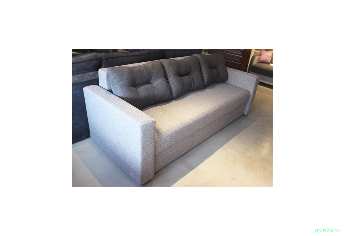 Диван Сіті Диван B (дизайн 4: Мальмо сільвер 90 / Мальмо дк грей 95 Exim) (широкі бильця) Vika - Зображення 5 Зображення 5 - Диван Сіті Диван B (дизайн 4: Мальмо сільвер 90 / Мальмо дк грей 95 Exim) (широкі бильця) Vika