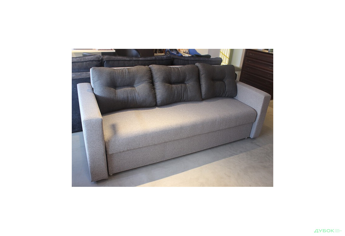 Диван Сіті Диван B (дизайн 4: Мальмо сільвер 90 / Мальмо дк грей 95 Exim) (широкі бильця) Vika - Зображення 6 Зображення 6 - Диван Сіті Диван B (дизайн 4: Мальмо сільвер 90 / Мальмо дк грей 95 Exim) (широкі бильця) Vika