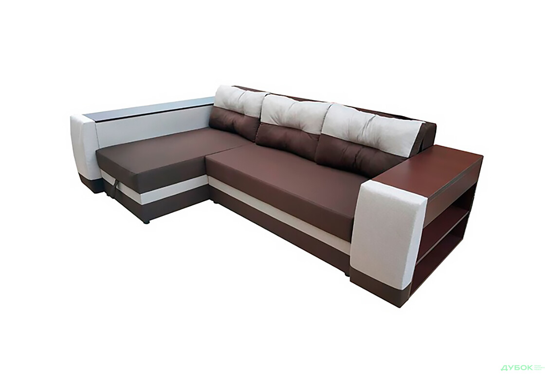 Мягкий уголок Леон Дизайн ІІІ, кут 7 (Ткань: Мальмо 28 + Мальмо 08) Вика - Изображение 1 Изображение 1 - Мягкий уголок Леон Дизайн ІІІ, кут 7 (Ткань: Мальмо 28 + Мальмо 08) Вика