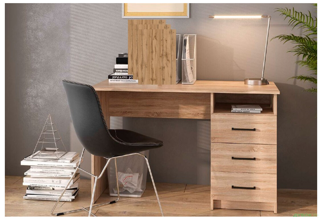 Зображення 8 - Стіл письмовий Kredens furniture СК-3 115x55 см з шухлядами