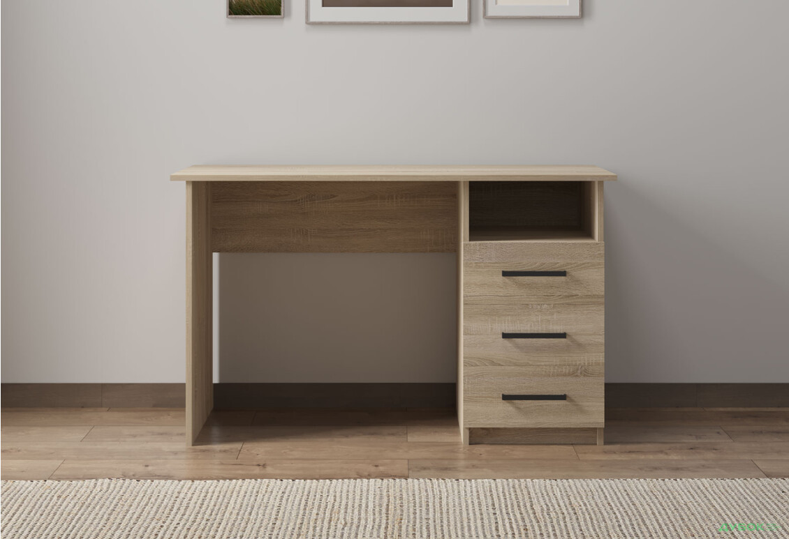 Зображення 4 - Стіл письмовий Kredens furniture СК-3 115x55 см з шухлядами