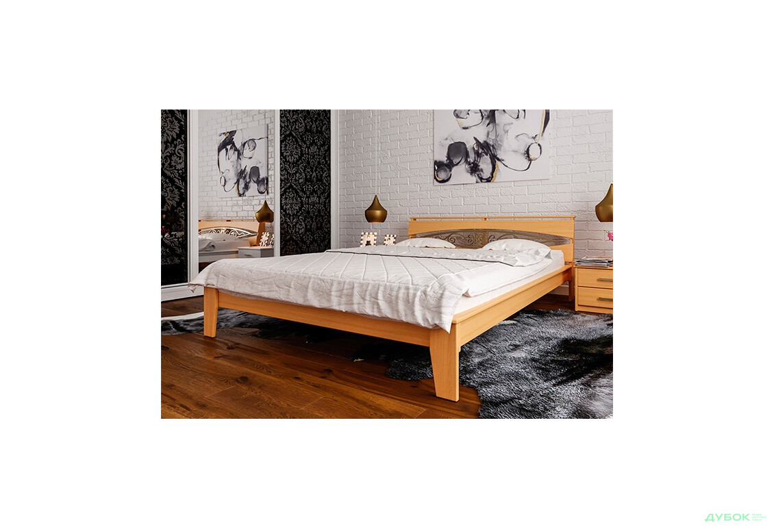 Венеция 2сп (с ковкой) Лак ЧДК