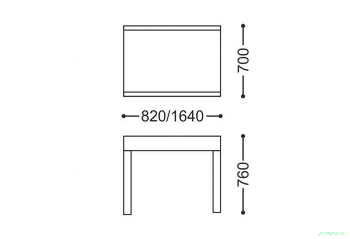Изображение 3 - Стол обеденный ЧДК Элегант 82x70 см раскладной