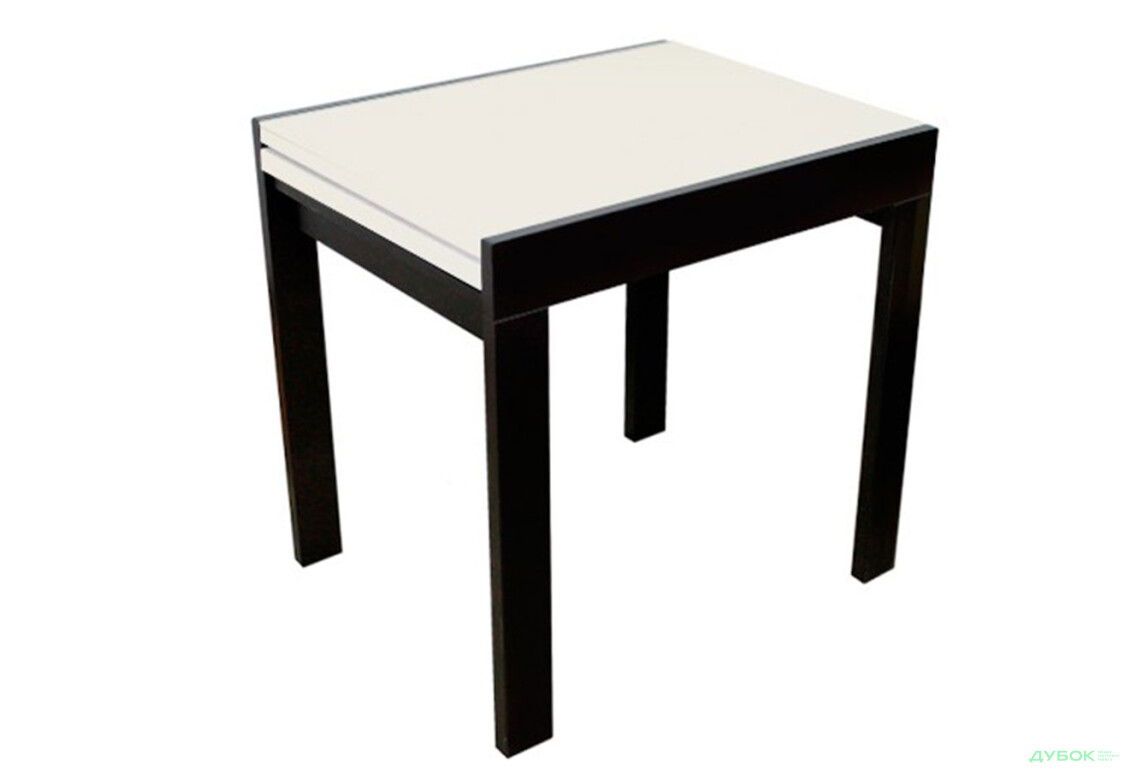 Стол обеденный ЧДК Элегант 82x70 см раскладной