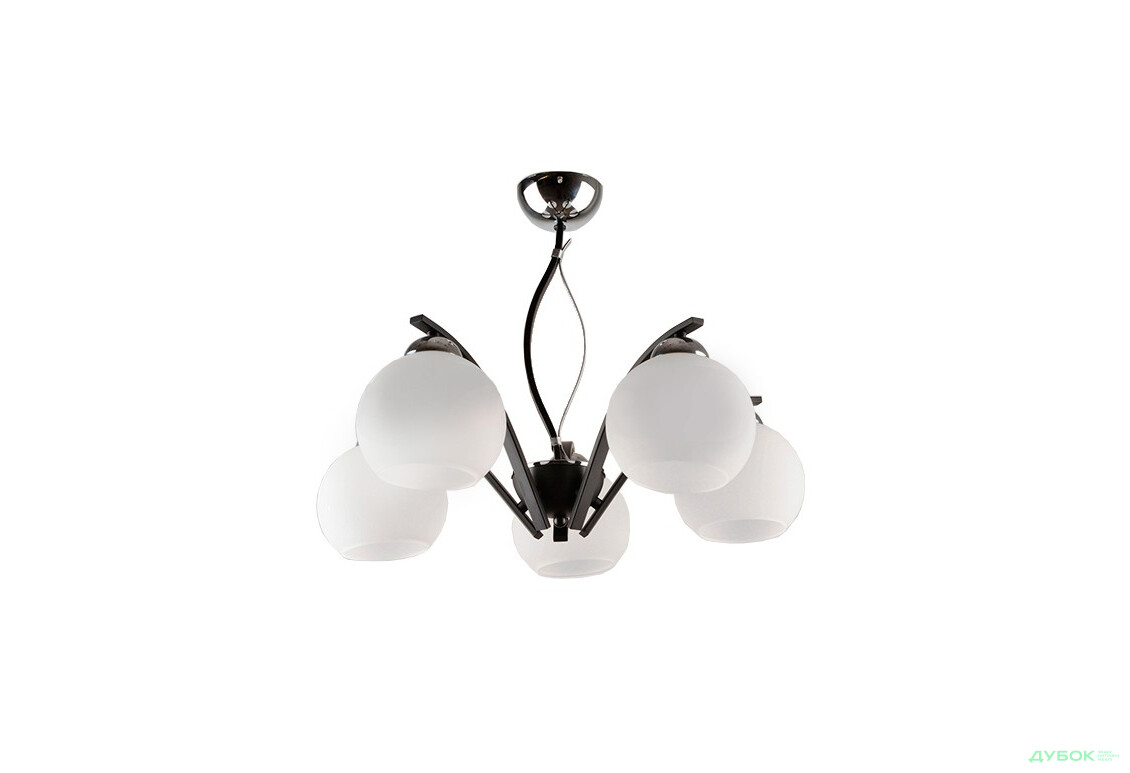 Люстра 14-4565/5 CR+BK Нумина